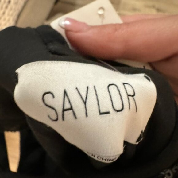 SAYLOR Black Sequin Romper - Picture 4 of 4